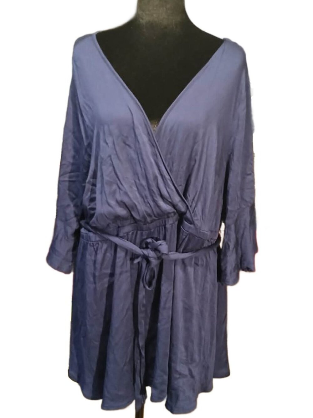 TORRID Faux Wrap Jersey Tunic